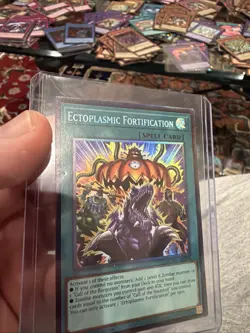 Ectoplasmic Fortification 1st Edition Collector's Rare MZMU-EN008 Yu-Gi-Oh! - Image 3