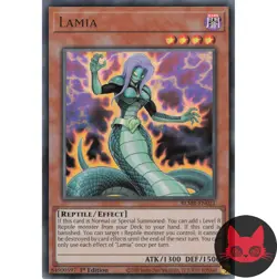 Yugioh Lamia BLMR-EN021 Ultra Rare 1st Edition NM - Image 1