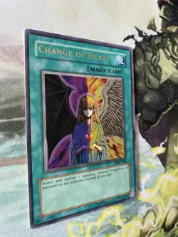 Change of Heart MRD-060 Metal Raiders Yugioh TCG Holo Spell Card Vintage Lp - Image 2