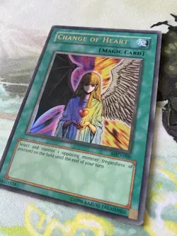 Change of Heart MRD-060 Metal Raiders Yugioh TCG Holo Spell Card Vintage Lp - Image 4
