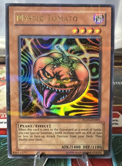 Yu-Gi-Oh! Mystic Tomato (VLP) HL03-EN005 Parallel Rare - Hobby League Staple - Image 1