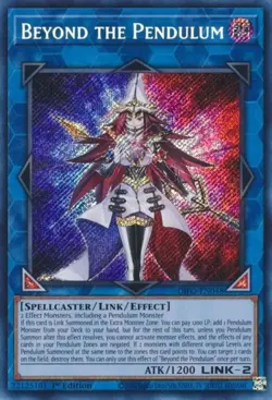 1x Beyond the Pendulum | DIFO-EN048 | SCR | 1st Ed | NM | YuGiOh - Image 1