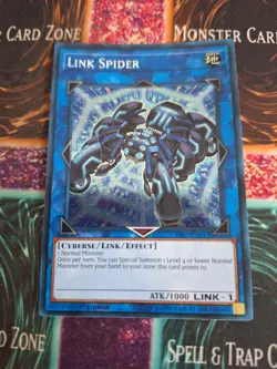 Yugioh Link Spider YS17-EN043 Super Rare 1st Edition Near Mint - Image 1