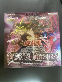 Yu-Gi-Oh! OCG CHAOS ORIGINS Japan Edition Booster Box New Sealed Japanese 2026 - Image 1