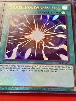 3x Super Polymerization + 3x Evenly Matched | Ultra Rare | NM | 1st Ed | YuGiOh! - Image 4