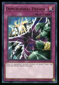 Yugioh! Dimensional Prison MAGO-EN158 Rare 1st Ed - Image 1