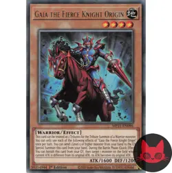 Yugioh Gaia the Fierce Knight Origin MP21-EN096 Rare 1st Edition NM - Image 1