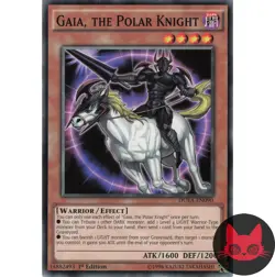 Yugioh Gaia, the Polar Knight DUEA-EN090 Common 1st Edition NM - Image 1