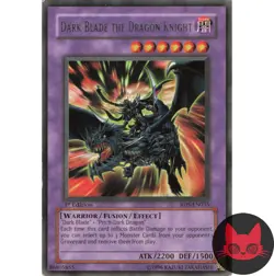 Yugioh Dark Blade the Dragon Knight RDS-EN035 Rare 1st Edition MP - Image 1
