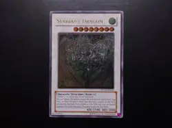 Yugioh - Stardust Dragon TDGS-EN040 Ultimate Rare - Image 1