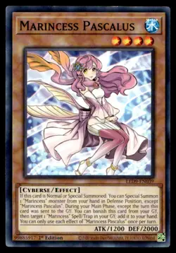 Marincess Pascalus - LED9-EN039 - 1st Edition - YuGiOh - Image 1