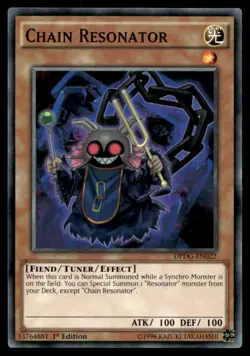 Chain Resonator Duelist Pack: Dimensional Guardians DPDG-EN022 MP YuGiOh TCG | B - Image 1