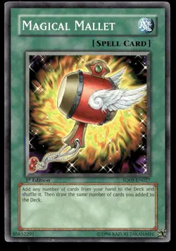 Magical Mallet - SD09-EN027 - 1st Edition - YuGiOh | Buy 3 Get 5 Free - Image 1