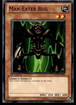 Man-Eater Bug - 5DS3-EN006 - 1st Edition YuGiOh | Buy 3 Get 5 Free - Image 1