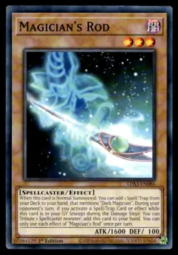 Magician's Rod - LDS3-EN086 - 1st Edition - YuGiOh - Image 1