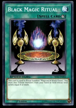 Black Magic Ritual - SBTK-EN002 - 1st Edition - YuGiOh - Image 1