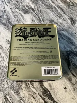YU-GI-OH! COLLECTORS TIN - ONLY 2002 RARE BLACK SKULL DRAGON 53334284394 - Image 2