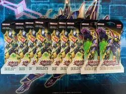 Yu-Gi-Oh! x7 Invasion Of Chaos + x2 Doom Of Dimension Blister Packs Sealed - Image 1