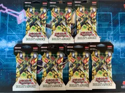Yu-Gi-Oh! x7 Invasion Of Chaos + x2 Doom Of Dimension Blister Packs Sealed - Image 3