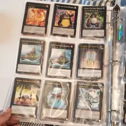 Konami Yu-Gi-Oh! TCG 9-Card Lot Binder English 1st Ed Foil Albaz - Image 2