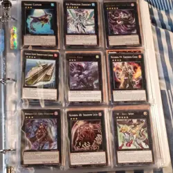 Konami Yu-Gi-Oh! TCG 9-Card Lot Binder English 1st Ed Foil Albaz - Image 3