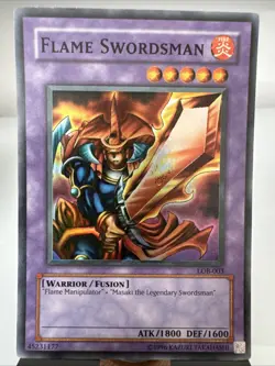 Flame Swordsman LOB-003 The Legend of Blue Eyes White Dragon Unlimited|Unlimited - Image 1