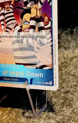Prisoner of Impel Down Rare OP16-042 The Time of Battle Foil NM! - Image 5