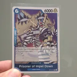 Prisoner of Impel Down OP16-042 R The Time of Battle NM Foil - Image 1