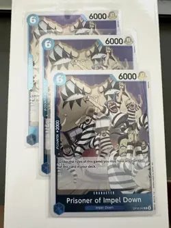 3x Prisoner of Impel Down OP16-042 The Time of Battle Foil - Image 1