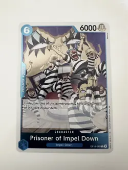 3x Prisoner of Impel Down OP16-042 The Time of Battle Foil - Image 2