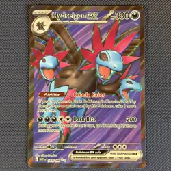 Hydreigon ex 161/086 - White Flare - Ultra Rare Holo Pokemon Card - NM - Image 1