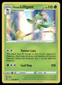 Hisuian Lilligant 016/189 Holo - Astral Radiance - NM (+ Bonus Same-Type Card) - Image 1