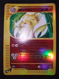 Ninetales 57/165 Reverse Holo Pokemon Trading Card Game eCard Expedition TCG NM - Image 2