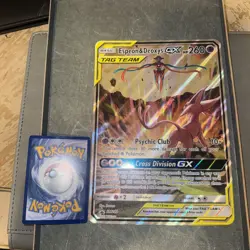 Espeon & Deoxys GX Oversized - (SM Black Star Promo) SM240 Jumbo Cards Holo - Image 2