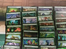 60+ green magic the gathering cards nm common and uncommon card lot commander - Image 3