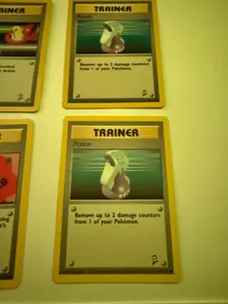 Vintage Pokemon Trainer Card Lot WOTC Team Rocket Neo Base Set x17 Energy Ark Po - Image 5