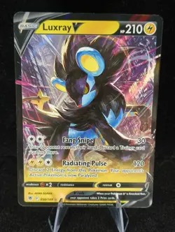 Pokemon TCG Luxray v Astral Radiance Holo Ultra Rare Card 050/189 - Image 1