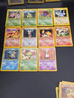 Pokemon Neo Genesis Set Rare Common Uncommon Energy 35 Card Lot WoTC - Image 5
