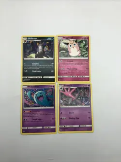 Lot Of 4 Pokemon TCG Non Holo Rare Cards See Pictures - Image 1
