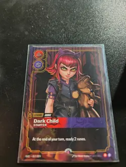 Annie Dark Child Nexus Night Promo Foil - Riftbound Origins - Near Mint Card - Image 1