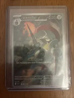 Pokemon TCG Escavalier Black Bolt illustration Rare 2025 138/086 Card - Image 1