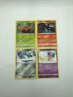Lot Of 4 Pokemon TCG Non Holo Rare Cards See Pictures - Image 1