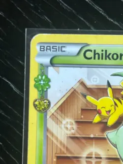 Chikorita RC1/RC32 Radiant Collection Holo Generations Vintage Pokemon Card MP - Image 3