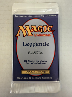 Magic The Gathering LEGENDS (Italian)~ 15 CARD BOOSTER PACK ~ MTG ~ SEALED ~ OOP - Image 1