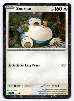 Snorlax - SV: Scarlet & Violet Promo Cards - Pokemon NM 122 - Image 1