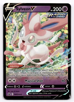 Sylveon V SWSH: Sword & Shield Promo Cards - Pokemon NM SWSH202 - Image 1