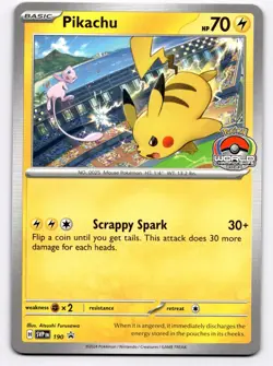 Pikachu SV: Scarlet & Violet Promo Cards - Pokemon NM 190 - Image 1