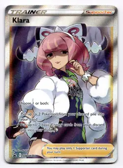 Klara (Full Art) SWSH: Sword & Shield Promo Cards - Pokemon NM SWSH302 - Image 1