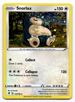Snorlax - (Cosmos Holo) Miscellaneous Cards & Products - Pokemon NM 141/192 - Image 1