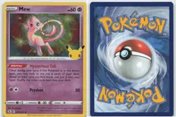 (7) TCG Pokemon Lot - Mew 011/025 Holo - Generations Near Mint to Mint+ - Image 2